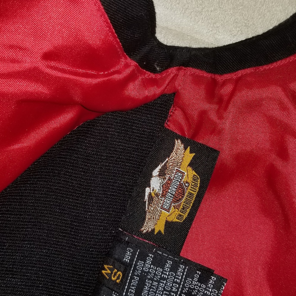 Harley Davidson leather vest